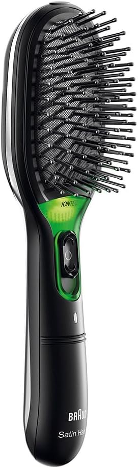 Braun Satin 7 Hair Styler Comb Brush, Black, BR710 — detail image 3