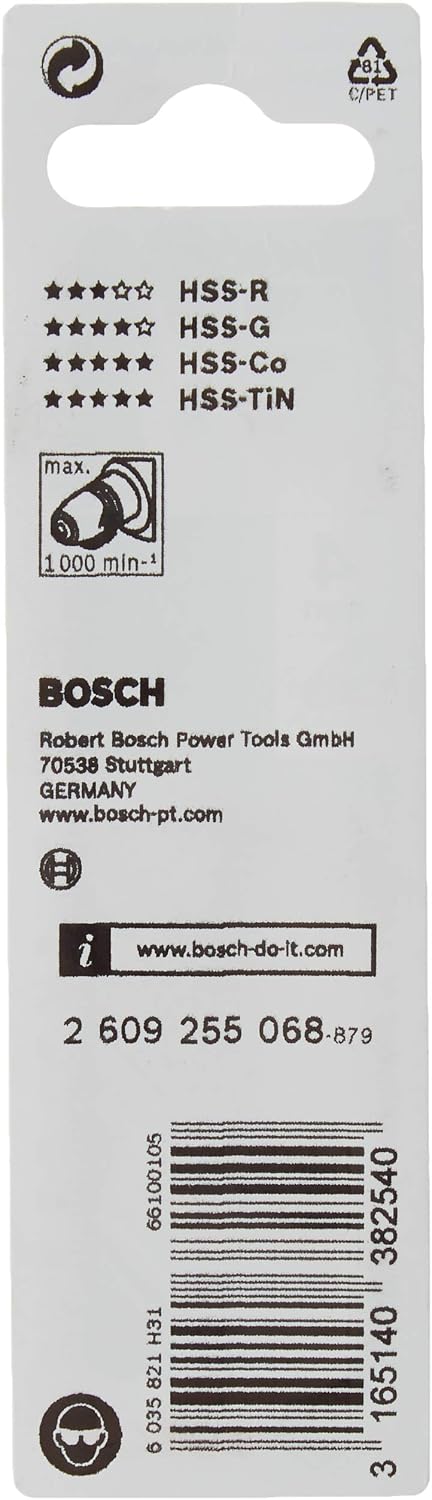 Bosch DIY 2609255068 Metal Drill Bit HSS-Co 4 x 43 x 75 mm (1) — detail image 2