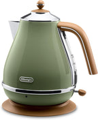 De'Longhi Icona Vintage Kettle, KBOV 2001, 1.7L, Olive — product view