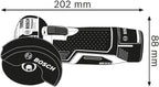 Bosch Professional Gws 12V-76 Cordless Angle Grinder (Without Battery And Charger) - Carton — detail image 2