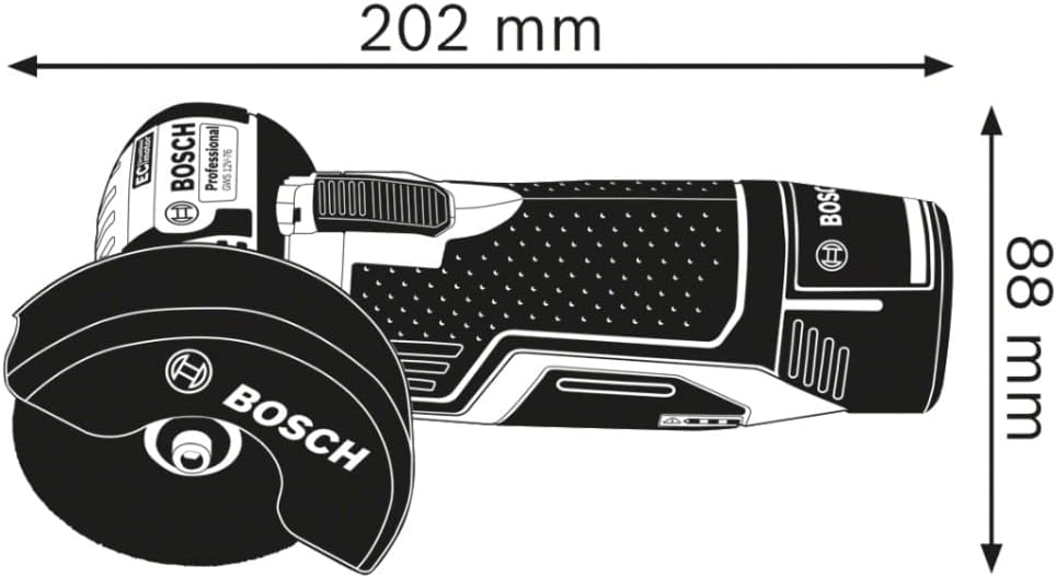 Bosch Professional Gws 12V-76 Cordless Angle Grinder (Without Battery And Charger) - Carton — detail image 2