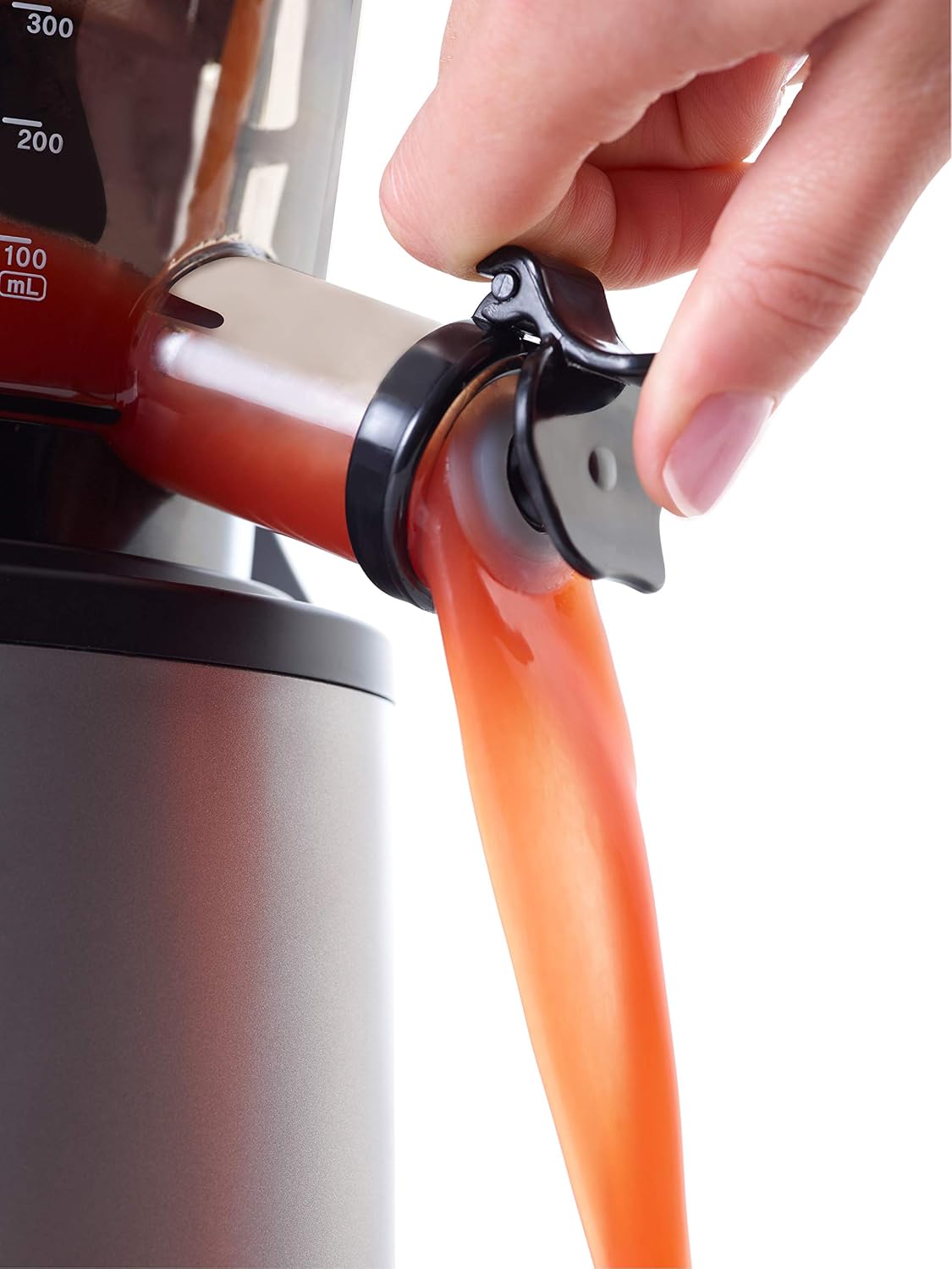 KENWOOD Slow Juicer Cold Press Juicer 240W Juice Extractor with Wide Feed Tube, Juice Jug, Pulp Container, Anti Drip, Extra Sieve, Cleaning  — detail image 2