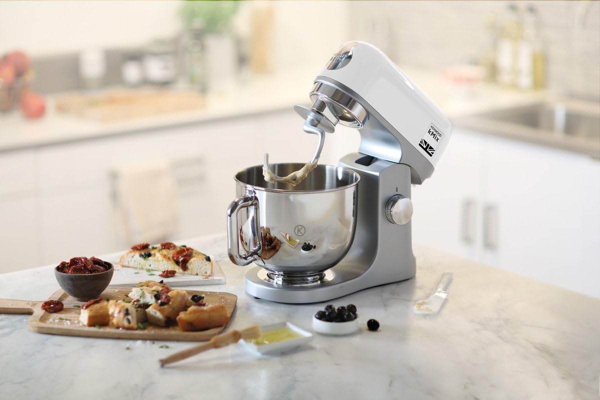 KENWOOD Stand Mixer PREMIUM Kitchen Machine kMix 1000W with 5L Stainless Steel Bowl, K-Beater, Whisk, Dough Hook, Splashguard, Spatula, Uniq — detail image 3