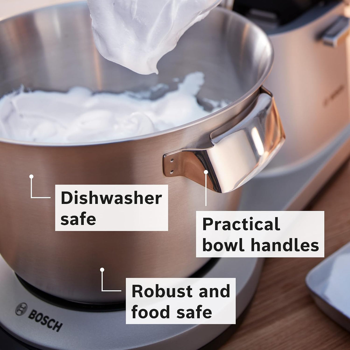 Bosch OptiMUM Kitchen Machine, MUM9GX5S21, 5.5L / 1600W, Silver, German Engineering — detail image 10