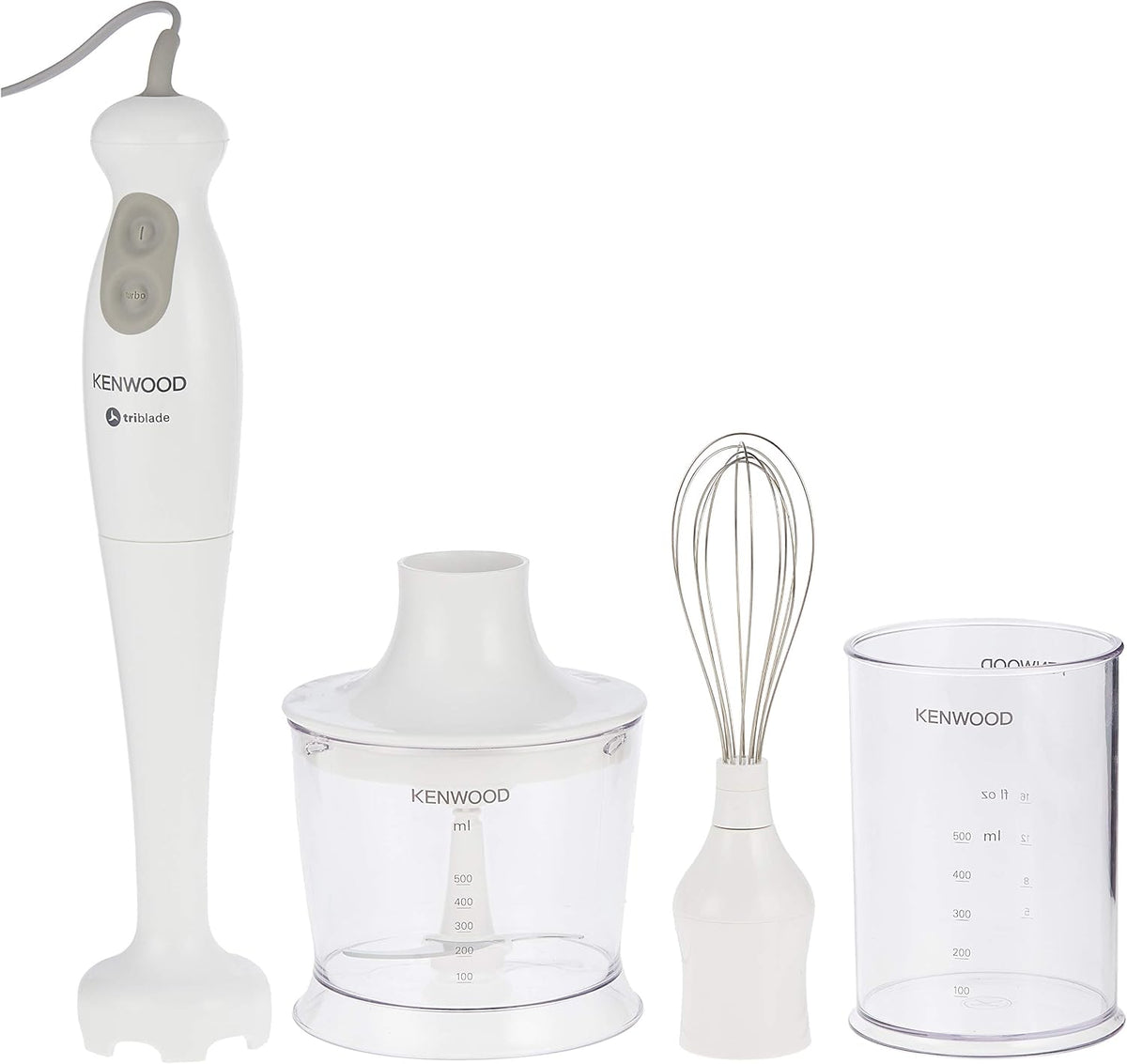 Kenwood True Triblade Hand Blender, White, Hb683 — detail image 2