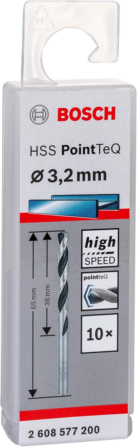 Bosch Accessories Metal Twist Drill Bits, 2608577200 (Pack Of 10) — detail image 3