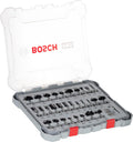 Bosch Professional 30 pcs. Mixed Router Bit Set (for Wood, Ø 8 mm Shank, Accessory Router) — product view