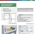 Bosch Free Standing, Top Fridge Bottom Freezer, 329 Liters, Silver Finish, KGN36NL30M — detail image 6