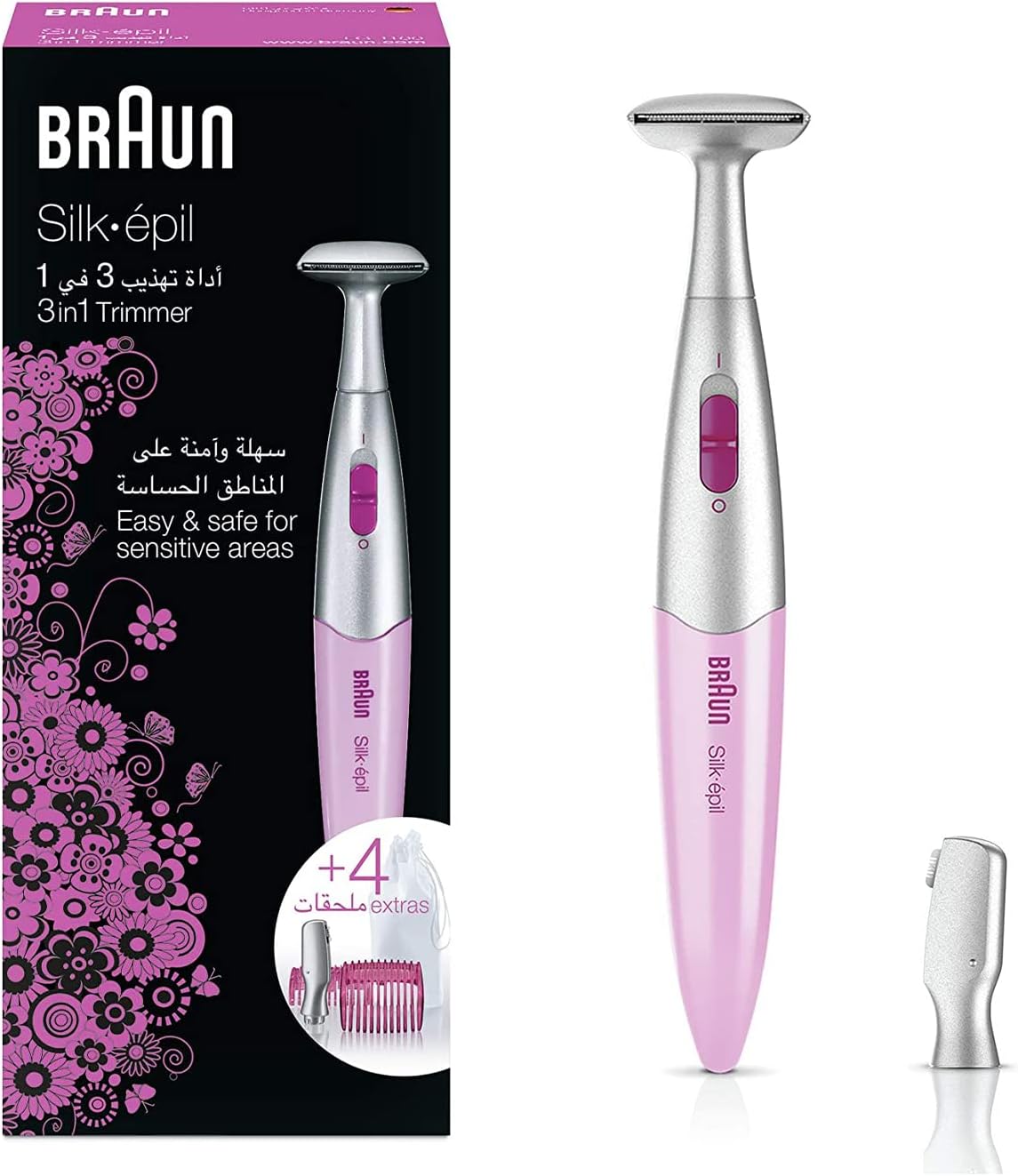 Braun Bikini Trimmer FG1100 - PINK — product view