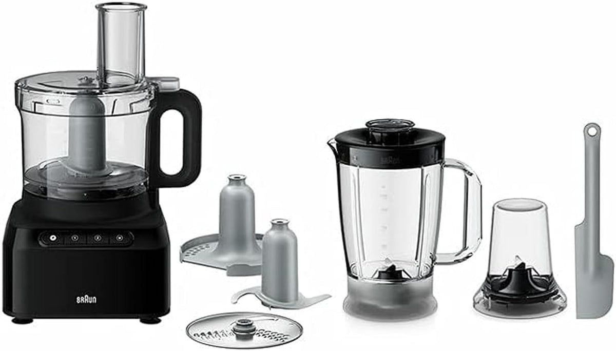 Braun Pureease Food Processor Fp 3132 Bk — detail image 7