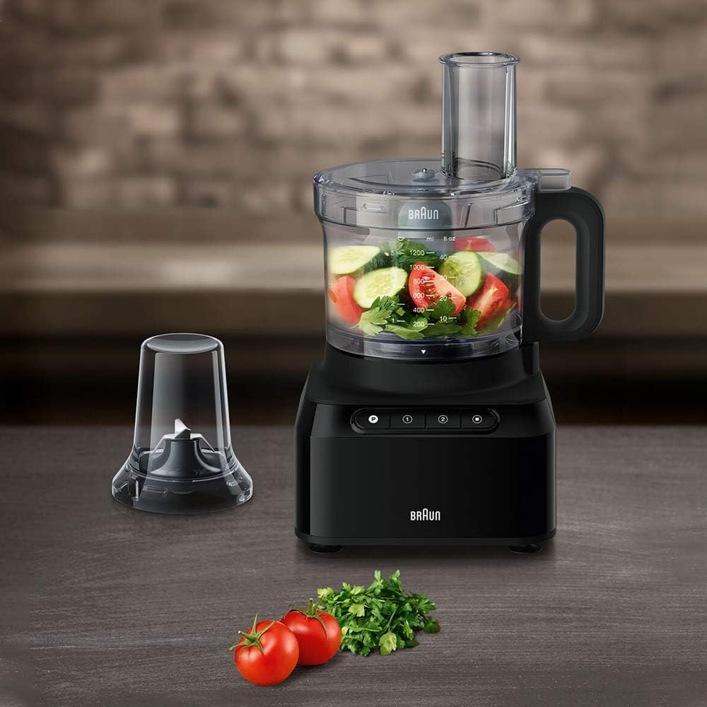 Braun Pureease Food Processor Fp 3132 Bk — detail image 5