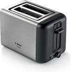Bosch Compact Toaster, TAT3P420GB, Two Slice, Stainless Steel Silver, German Engineering — detail image 10