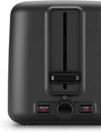 Bosch Compact Toaster, TAT3P423GB, Two Slice, Stainless Steel Black, German Engineering — detail image 5