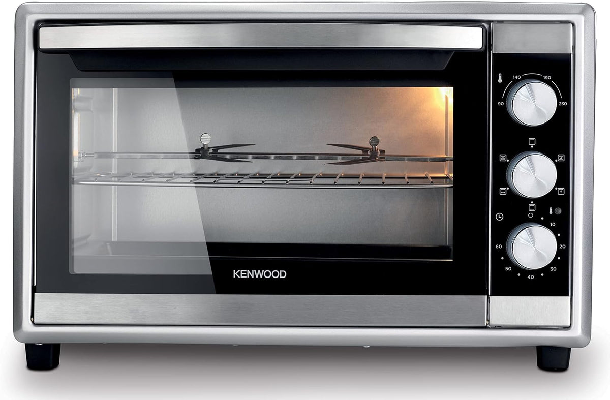 KENWOOD 45L Toaster Oven - Oven Toaster Grill Large Capacity Double Glass Door Multifunctional with Rotisserie and Convection Function for G — product view