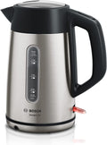 Bosch Electric Kettle, TWK4P440GB, Limescale Filter, Stainless Steel, German Engineering — product view