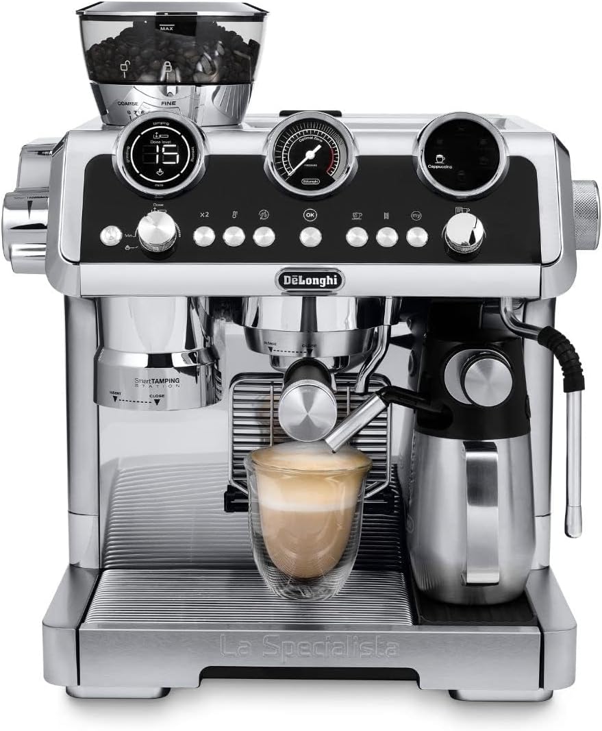 De'Longhi La Specialista Maestro, Pump Espresso Coffee Machine, With Sensor Grinding Technology, Smart Tamping Station, Pre Infusion, Manual — product view