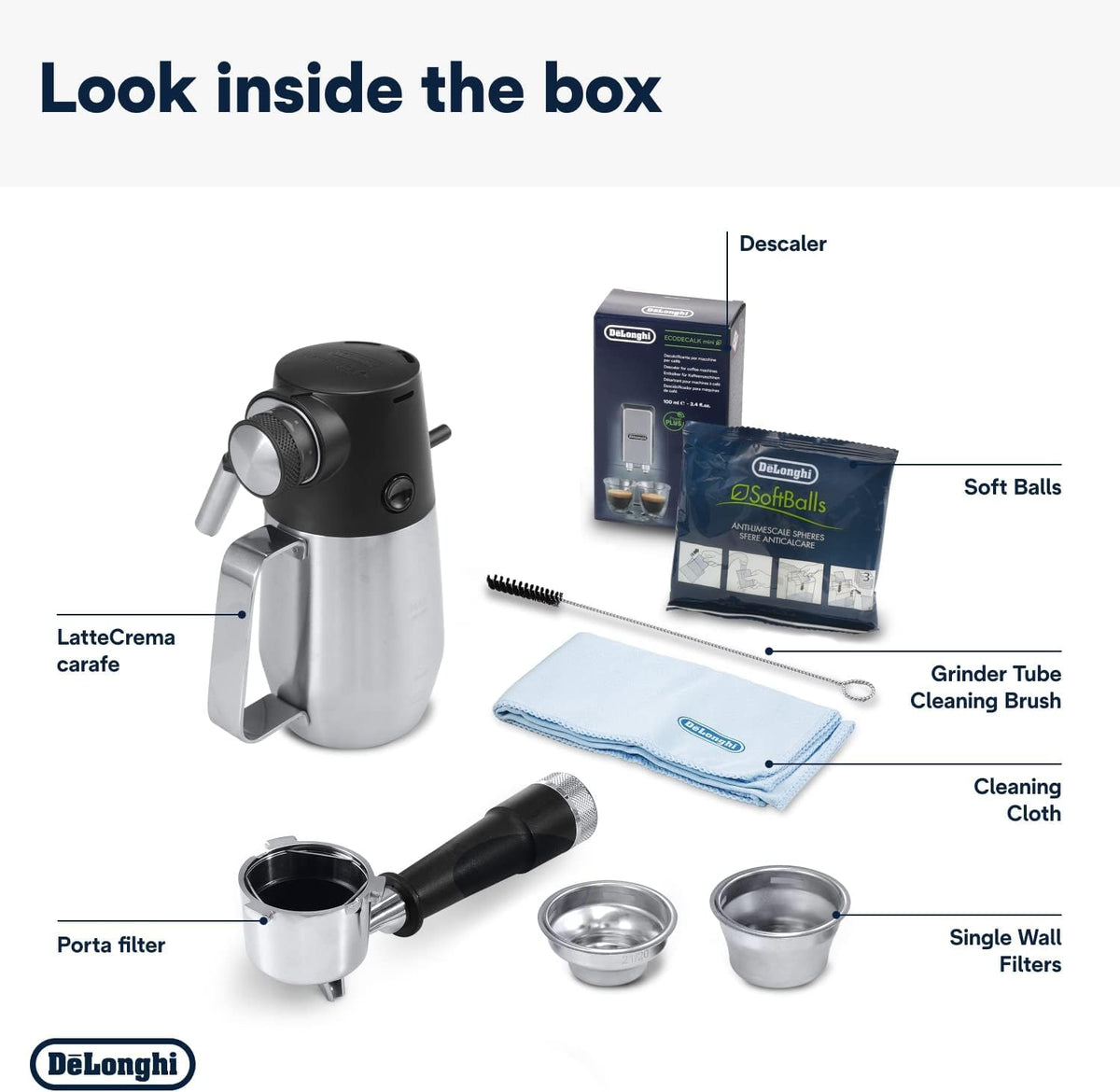 De'Longhi La Specialista Maestro, Pump Espresso Coffee Machine, With Sensor Grinding Technology, Smart Tamping Station, Pre Infusion, Manual — detail image 9