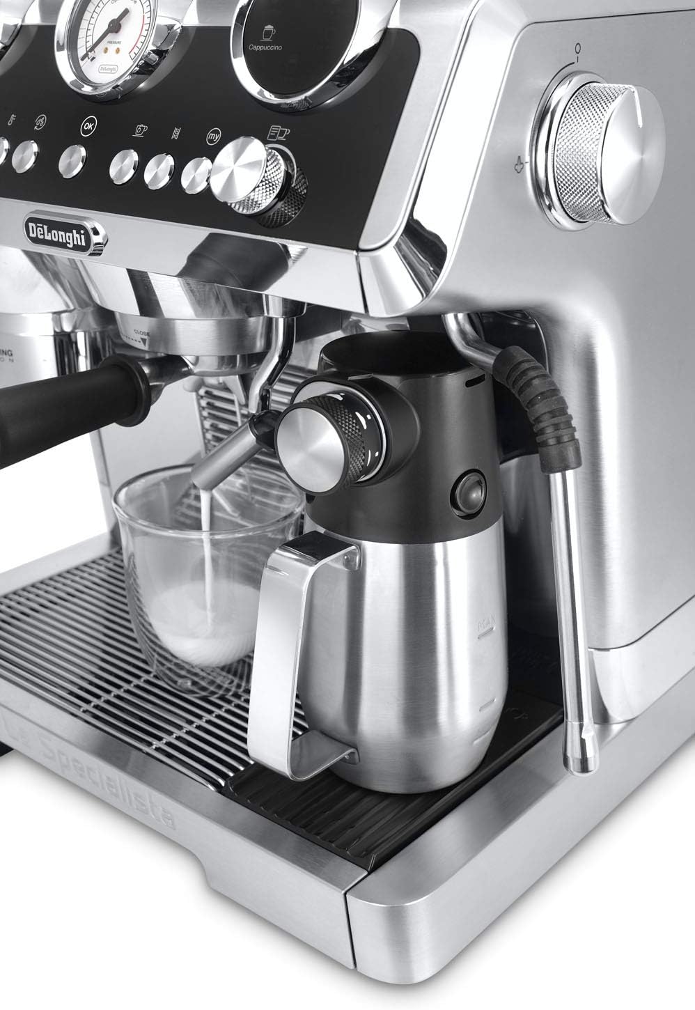 De'Longhi La Specialista Maestro, Pump Espresso Coffee Machine, With Sensor Grinding Technology, Smart Tamping Station, Pre Infusion, Manual — detail image 15