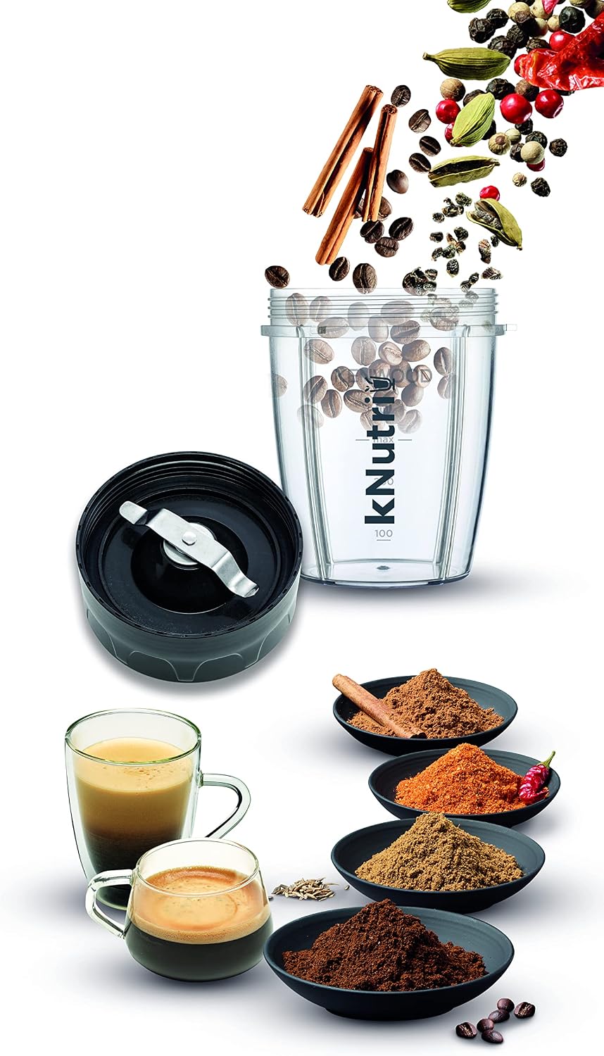 KENWOOD Personal Blender 600W Smoothie Blender/Smoothie Maker 600W with 2 x 700ml & 600ml Tritan Smoothie2Go Bottle and Lid, Ice Crush Funct — detail image 4