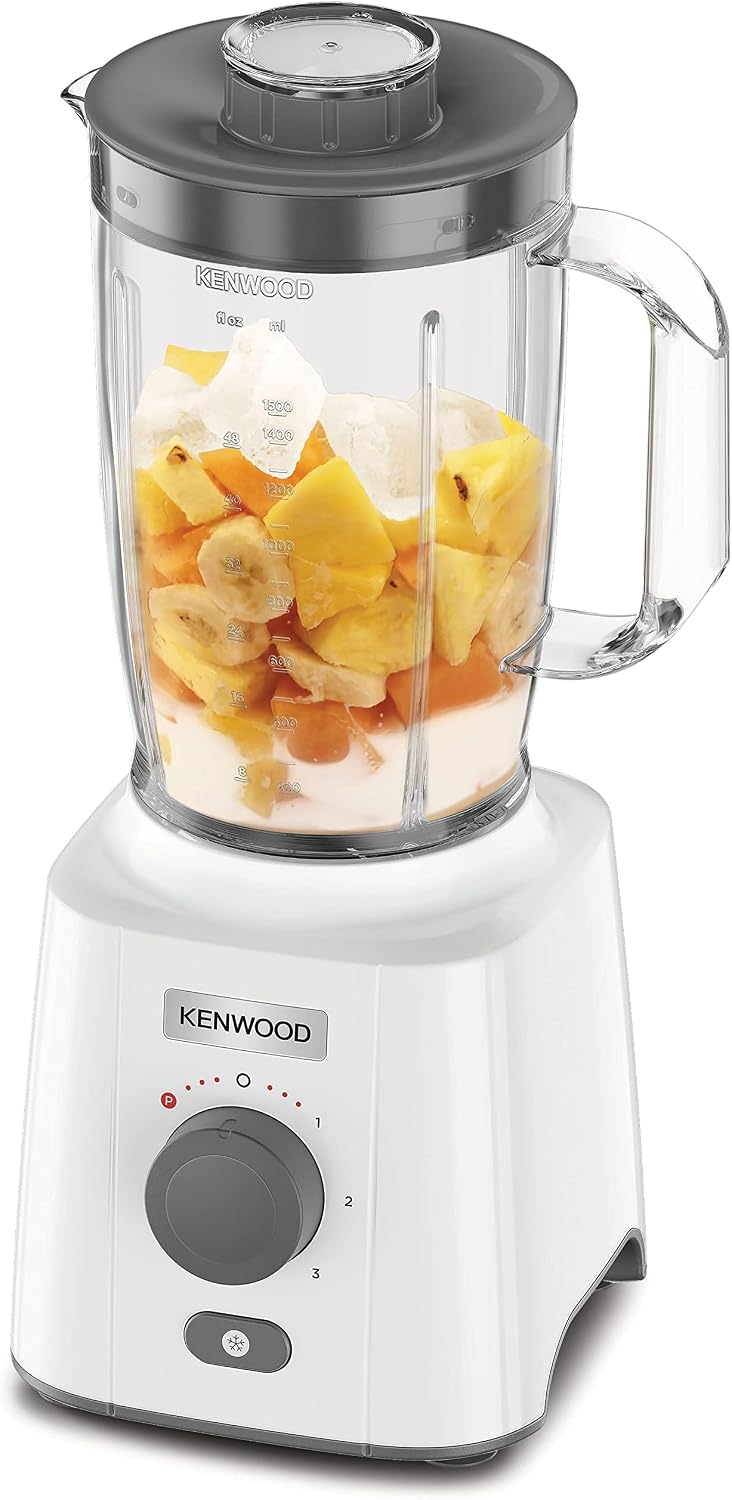 Kenwood Blender 650W Smoothie Blender/Smoothie Maker Blend-X Fresh 1.5L With Extra Blender Jar, Grinder Mill, Grater Mill, Ice Crush Functio — detail image 2