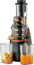 KENWOOD Slow Juicer Cold Press 200W Juice Extractor with 65mm Wide Feed Tube, 1 Speed + Reverse, Jug, Pulp Container, Anti Drip, Cleaning Br — product view