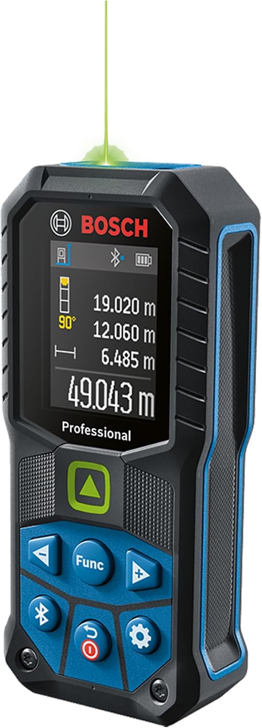 Bosch Professional Laser Measure GLM 50-27 CG , Robust & reliable laser measure with green laser and Bluetooth® connectivity| Model: 0601072 — detail image 3
