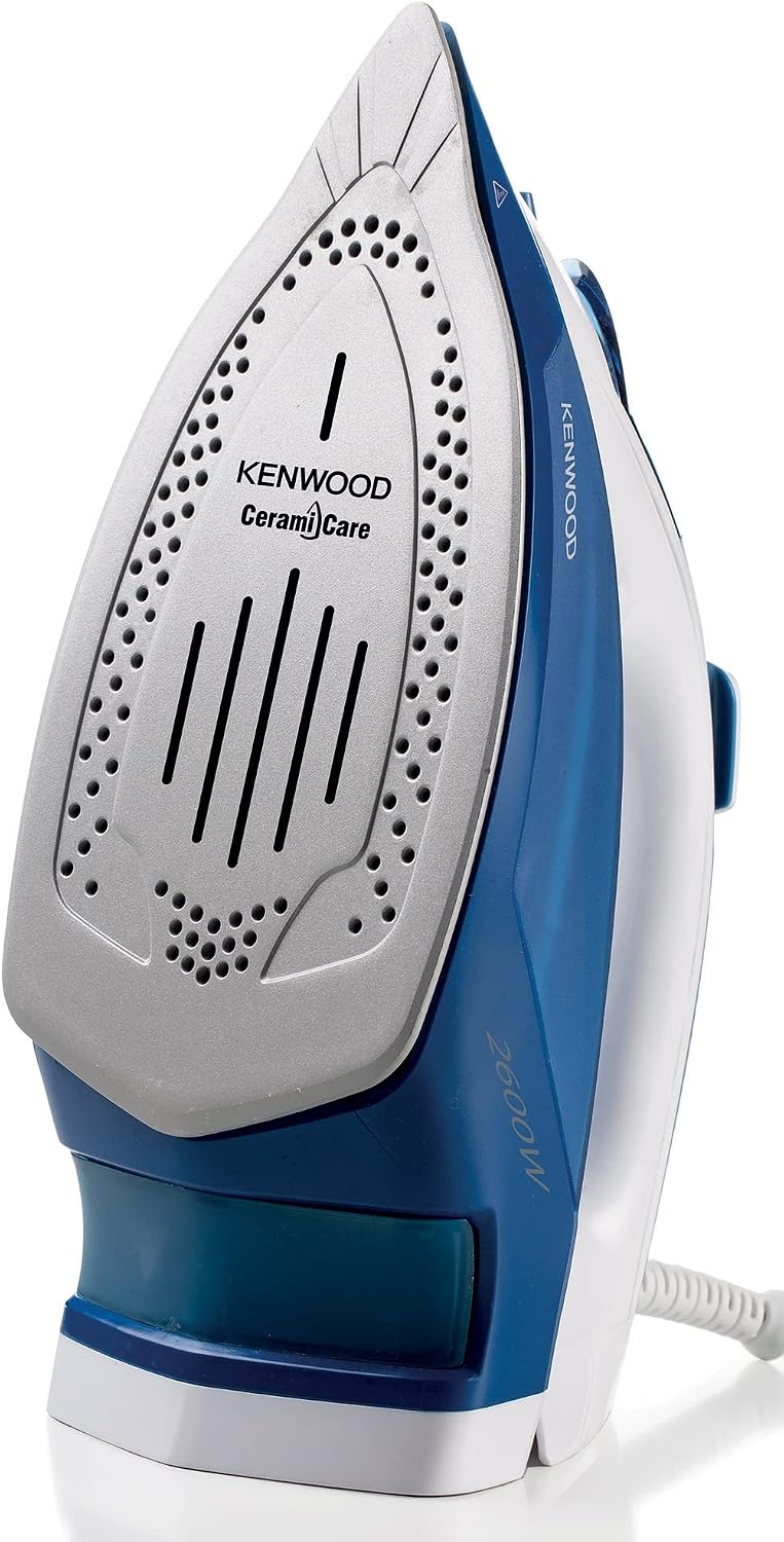 Kenwood Steam Iron 2600W with Ceramic Soleplate, Auto Shut-Off, Anti-Drip, Anti-Calc, Self Clean, Continuous Steam, Steam Burst, Spray Funct — detail image 4