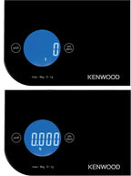Kenwood WEP50.000BK Digital Kitchen Scale, 8 kg Capacity, Tempered Glass, Tare Function — detail image 4
