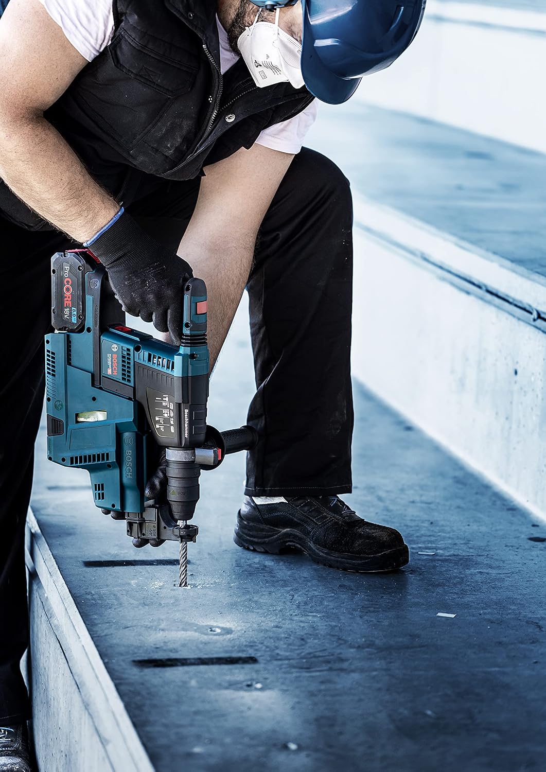 Bosch Professional 10x Expert SDS plus-7X Hammer Drill Bit (Ø 12,00x165 mm, Accessories Rotary Hammer Drill) — detail image 5
