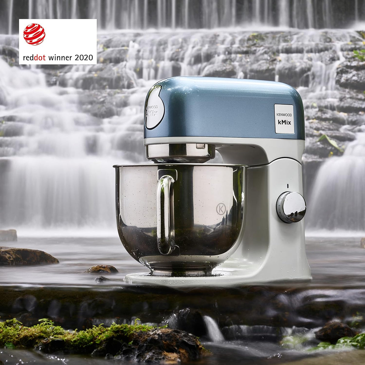 Kenwood kMix Stand Mixer for Baking, Stylish Kitchen Mixer with K-beater, Dough Hook and Whisk, 5L Stainless Steel Bowl, Removable Splash Gu — detail image 6