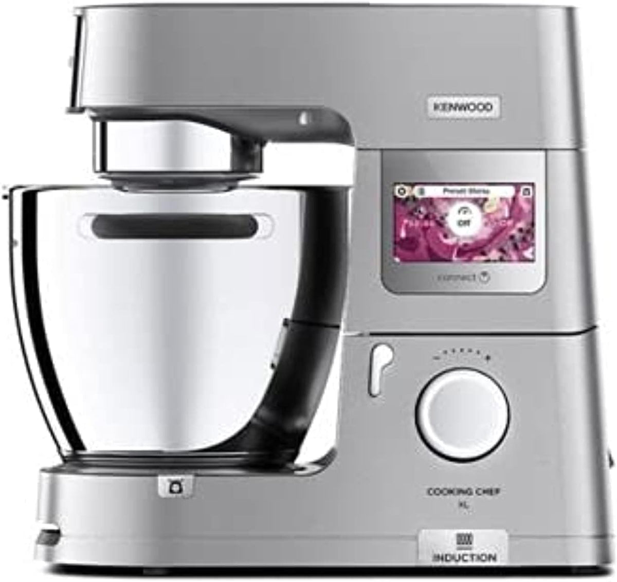 KENWOOD Stand Mixer Metal Body Kitchen Machine COOKING CHEF XL with Induction/Cooking Function, Built-in Weighing Scale, SS Bowl & Food Stea — detail image 3