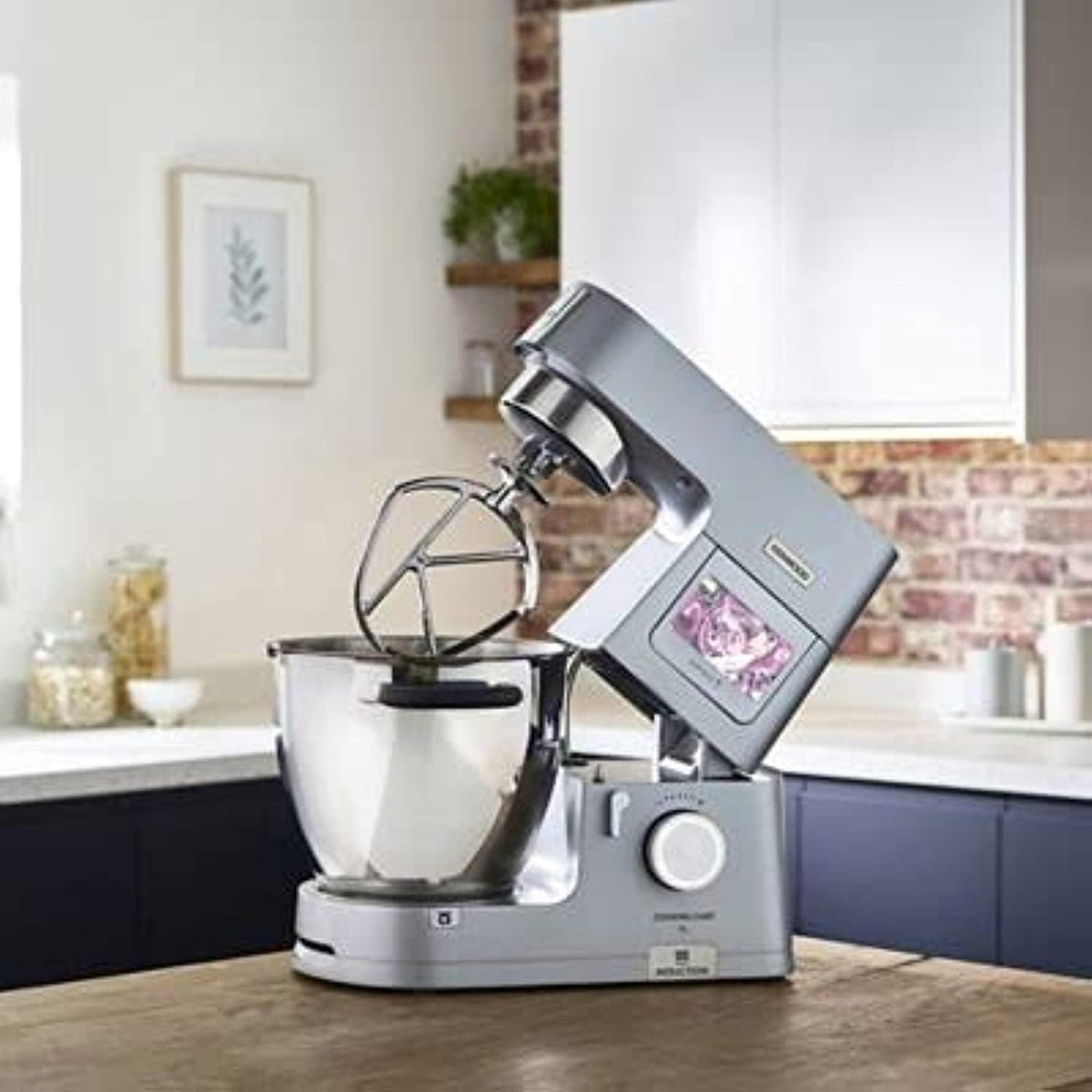 KENWOOD Stand Mixer Metal Body Kitchen Machine COOKING CHEF XL with Induction/Cooking Function, Built-in Weighing Scale, SS Bowl & Food Stea — detail image 2