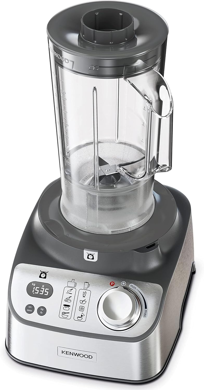 Kenwood Food Processor 1000W With Blender, Grinder Mill, Dual Metal Whisk, Dough Maker, CitrUS Juicer, Express Serve/Salad Kitchen Scale/Wei — detail image 3