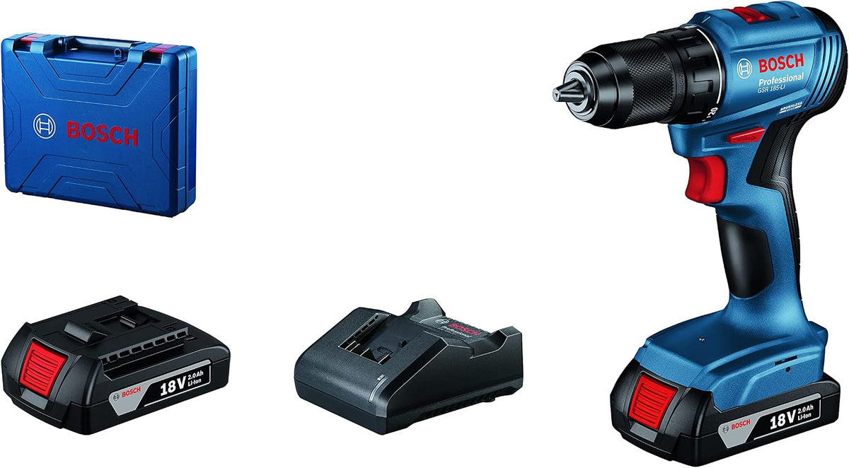 Bosch GSR 185-LI PROFESSIONAL CORDLESS DRILL DRIVER — product view