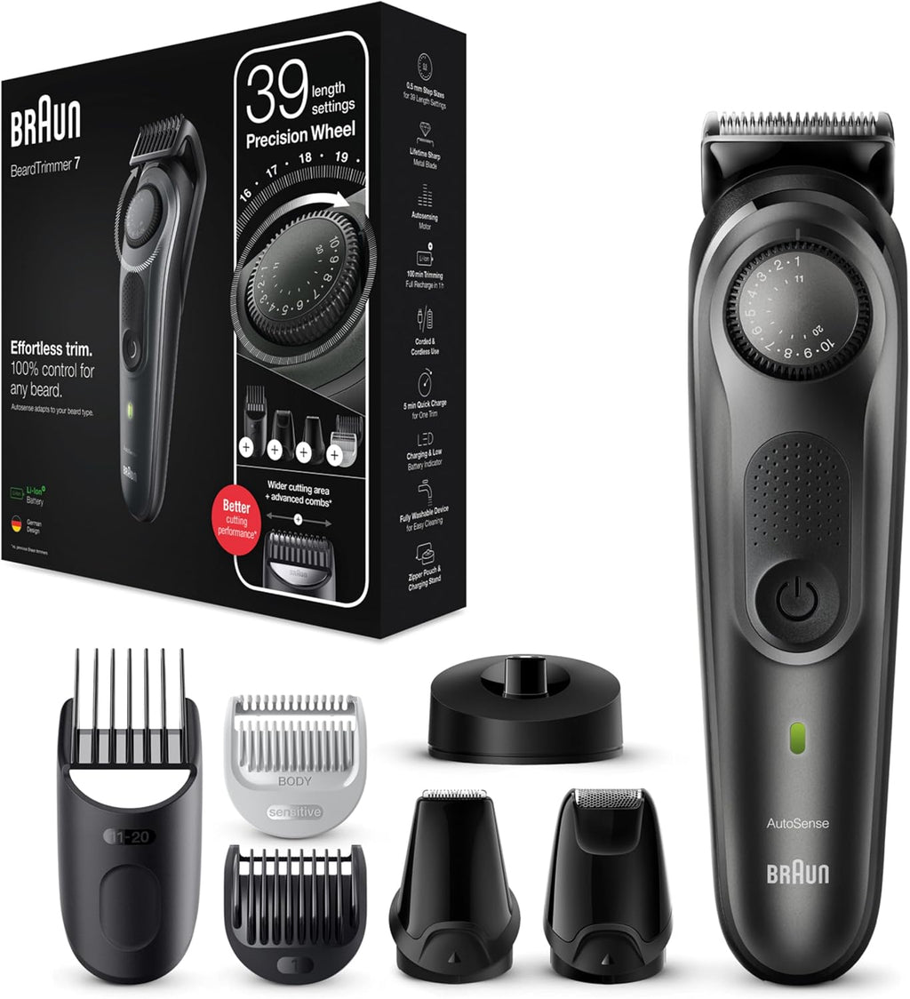 Braun Beard Trimmer 7 BT7350, Beard Trimmer For Men — product view