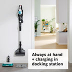 Bosch Rechargable 2 in 1 Vacuum and Mop, BCS71HYGGB, Unlimited 7 Aqua, White, German Engineering — detail image 15