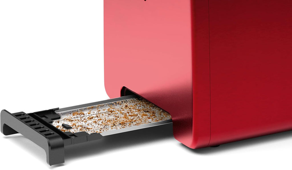 Bosch Compact Toaster, TAT3P424GB, Two Slice, Red, German Engineering — detail image 9