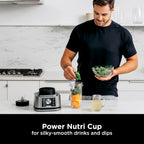Ninja Foodi Power Blender 4-in-1, PowerMix, Mix, Crush & Blend, 2.1L, 1200W, Silver, CB400ME — detail image 6