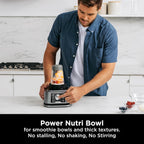 Ninja Foodi Power Blender 4-in-1, PowerMix, Mix, Crush & Blend, 2.1L, 1200W, Silver, CB400ME — detail image 5