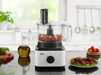 Braun Food Processor 8 in 1 System, 750 Watts, 2.1 L Bowl Capacity, 1.8 L Blender Capacity, 2 Speed Button and Pulse, Chop, Slice, Grate, Wh — detail image 6