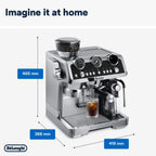 De'Longhi La Specialista Maestro: Ultimate Cold Brew Manual Coffee Machine, Experience with Smart Tech, Cold Extraction Technology, 8 Recipe — detail image 8