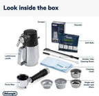 De'Longhi La Specialista Maestro: Ultimate Cold Brew Manual Coffee Machine, Experience with Smart Tech, Cold Extraction Technology, 8 Recipe — detail image 10