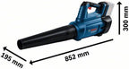 Bosch Professional Cordless Leaf Blower GBL 18V-750 SOLO — detail image 3