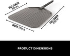 Ninja Woodfire Pizza Peel for Outdoor Oven, Lightweight Perforated Pizza Peel, Rust-Resistant Pizza Paddle for 12" Pizzas, Black, XSKPZPLUK — detail image 6