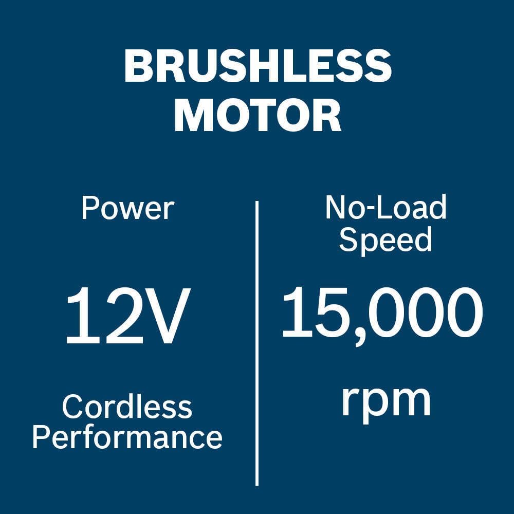 BOSCH GWG12V-20SN 12V Max Brushless 1/4 In. Right Angle Die Grinder (Bare Tool) — detail image 4