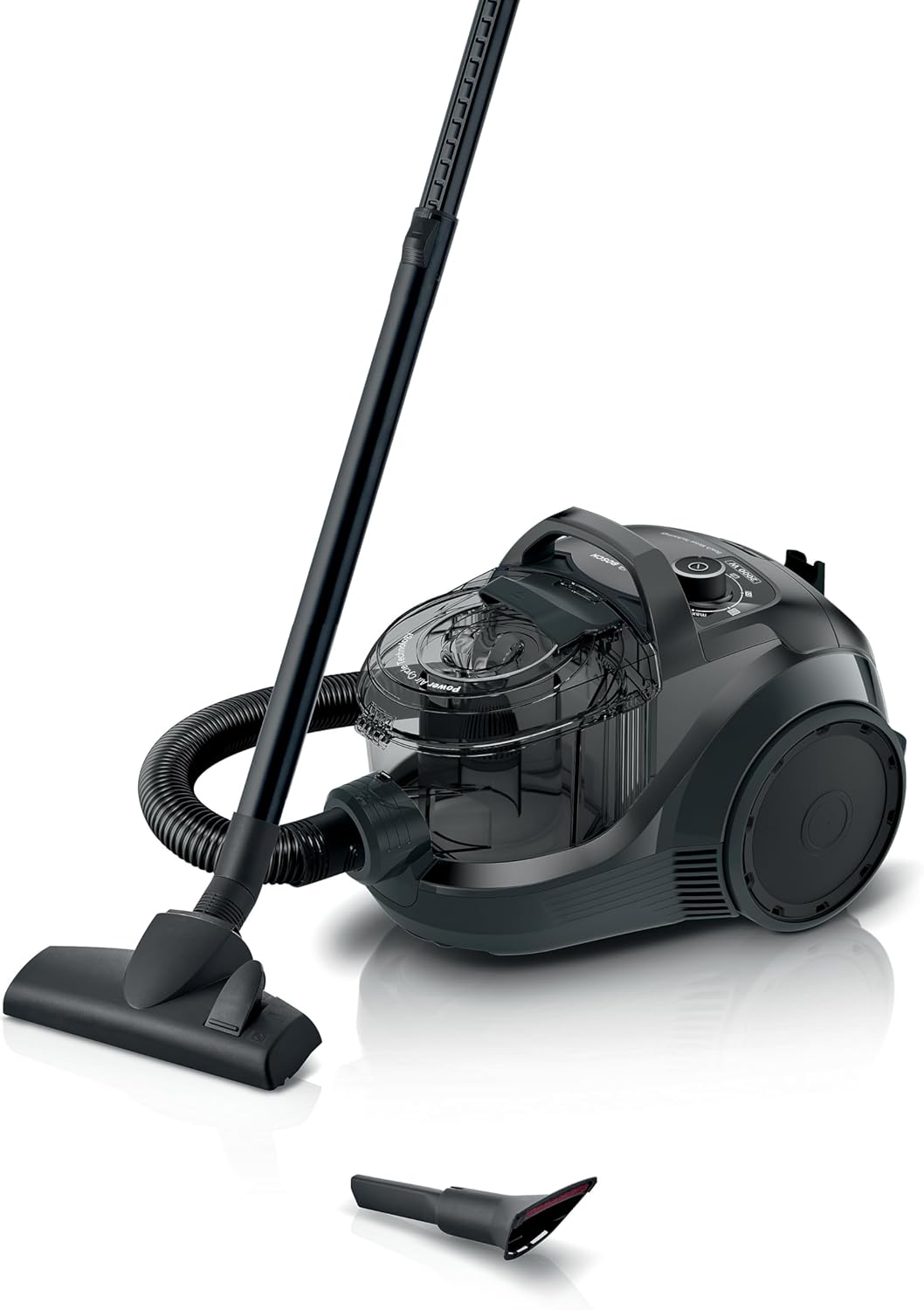 Bosch Bagless Vacuum Cleaner, BGS21WBAGB, 2000W, Black, German Engineering — product view