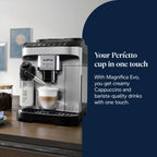De'Longhi Coffee Machine MAGNIFICA EVO Fully Automatic Espresso Machine with Intuitive Colour Display Latte Crema Twin Shot ECAM292.81.SB - — detail image 2