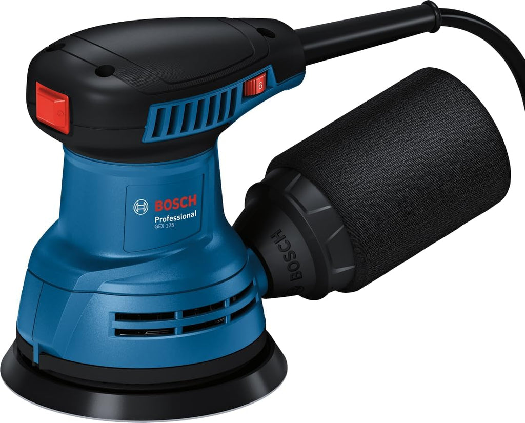 Bosch GEX 125 PROFESSIONAL RANDOM ORBIT SANDER, 06013A80L0 — product view