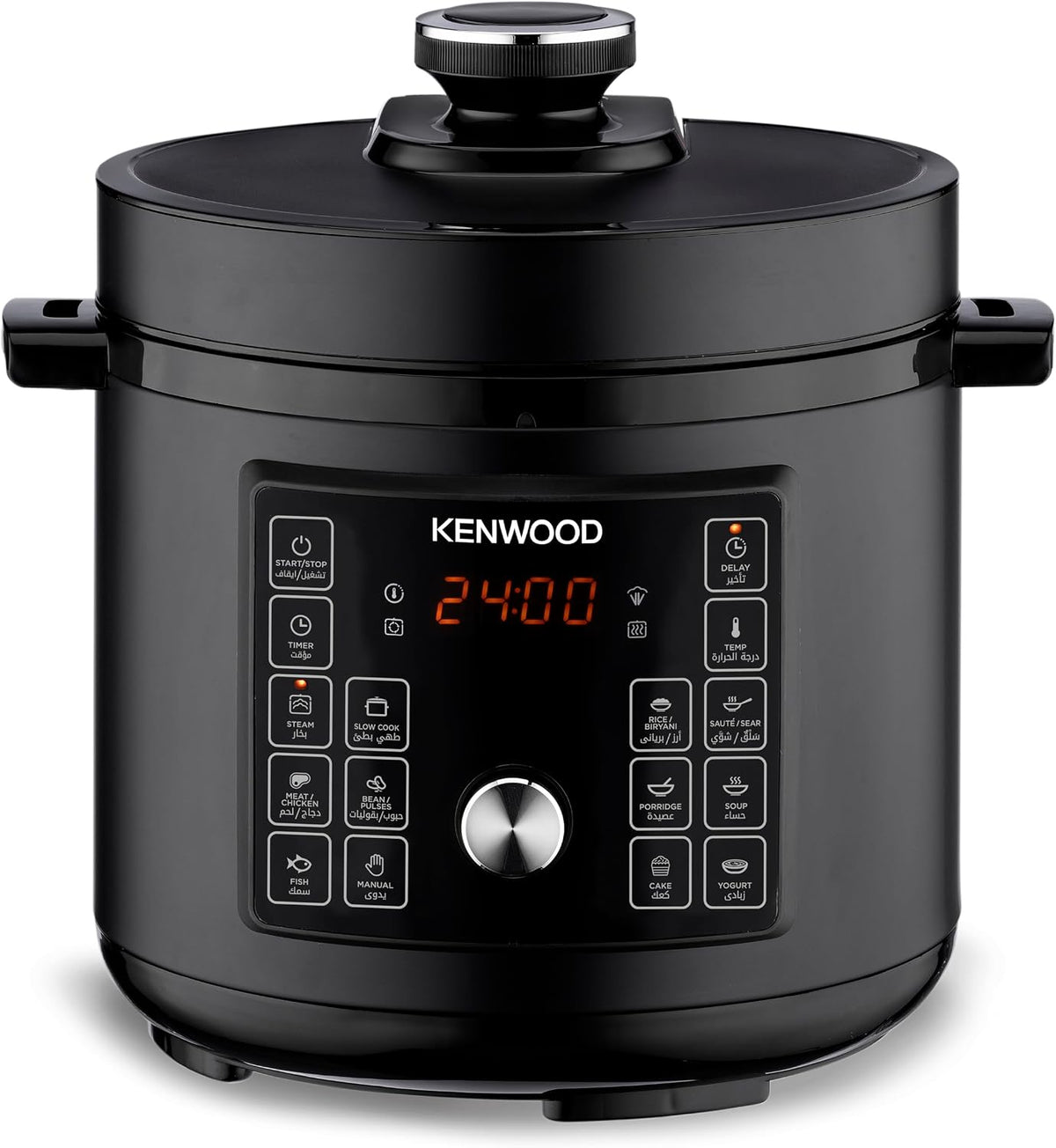KENWOOD Electric Pressure Cooker 8L Smart Steam Pot 16-in-1 Multifunctional Programmable Multicooker, Steamer, Rice Cooker, Slow Cooker, Sau — product view