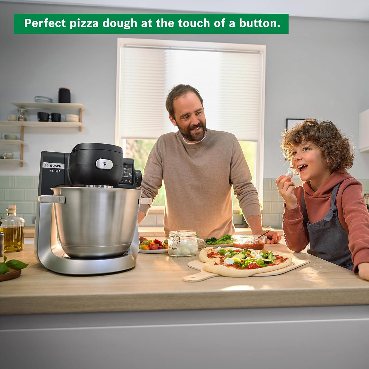 Bosch Kitchen Machine with Scale, MUMS6ZM00G, 1600W, Black/Silver Stainless Steel, German Engineering — detail image 5